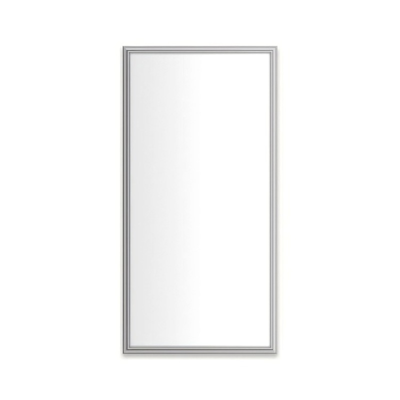 Medicine Cabinet Main Line 20 x 40 Inch 1 Doors Framed Mirror Chrome Flat Top Rosemont Frame Slow Close Hinges Sliding Magnification Mirror Magnetic Strip Interior Lighting USB Charging ports Electrical Outlets Phone Holder 4 Inch