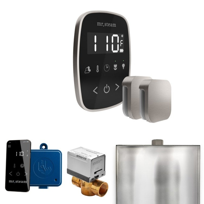 Steam Kit ButlerFlex Max Black/Brushed Nickel Control Package for MS4/MS5/MX6