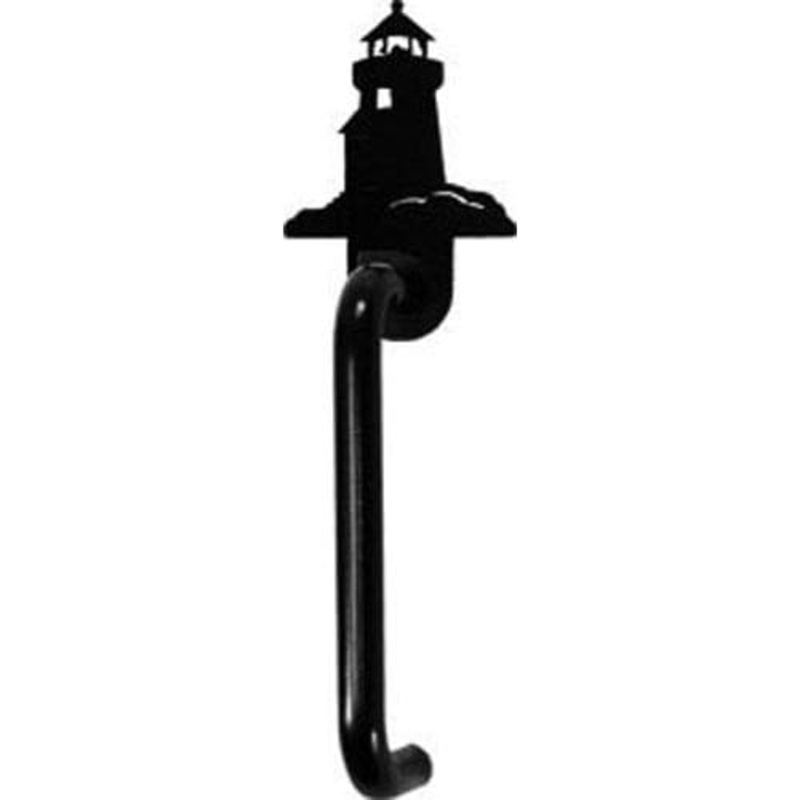 Village Wrought Iron DHP-A-10 Lighthouse Door Handle Vertical