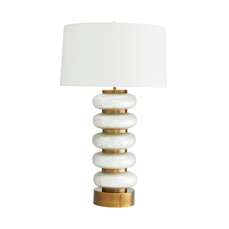 Arteriors 44774-263 Gaelen One Light Lamp Frosted Mercury