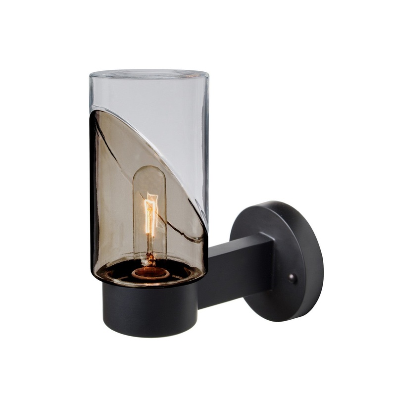 Besa BLINKSM-WALL-EDIL-BK Besa Blink Outdoor Sconce LED Outdoor Wall Sconce Black