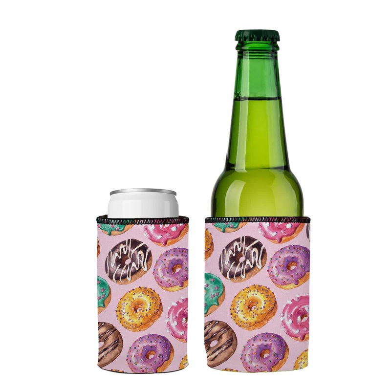 Donuts Go Nuts Stubby Cooler 2-Pack – Standard