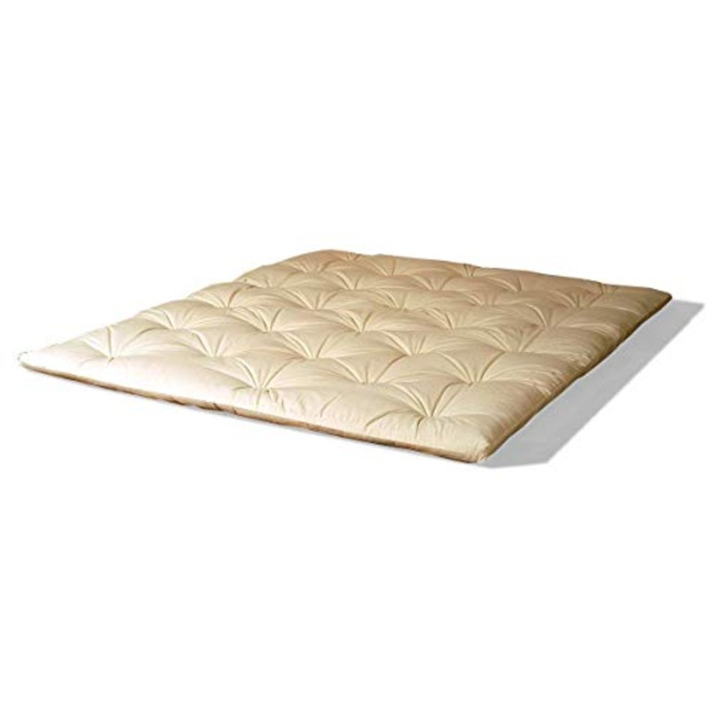 Futon Shiatsu o Shiatzu VARIE MISURE, puro cotone 100%, Futon portatile pieghevole, Futon Yoga, Futon da massaggio da campeggio arrotolabile + Sacca da trasporto