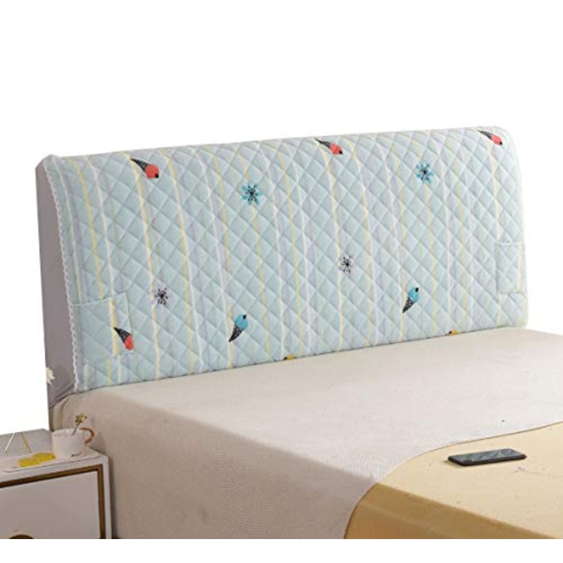 HDGZ Fodera Elastica Protezione Copertura per Testiera per Letto Copri Testata Letto Elastico all-Inclusive Coperchio Europeo Soft Cover Lavabile Testata Letto (Color : I, Size : 160 * 60cm)