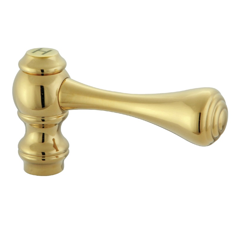 KSH313PBH Hot Metal Lever Handle, Polished Brass