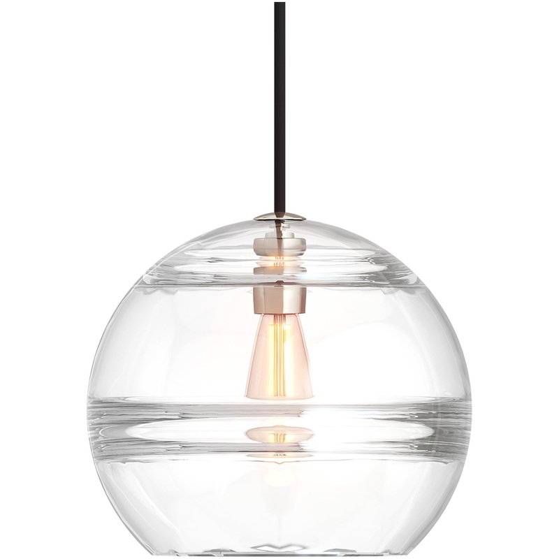 Sedona Large Pendant Satin Nickel Clear LED Bulb(s) Included