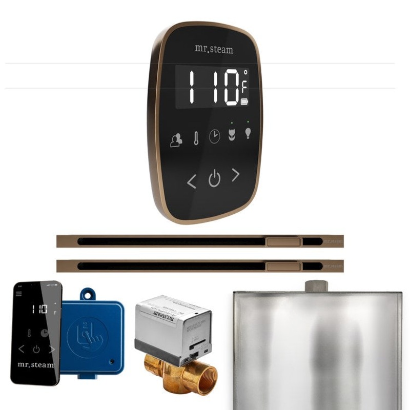 Steam Kit ButlerFlex Max Linear Black/Nouveau Bronze Control Package for MS4/MS5/MX6