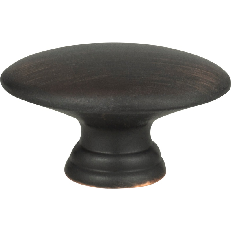 Atlas Homewares Egg Knob 1 1/2 Inch Venetian Bronze