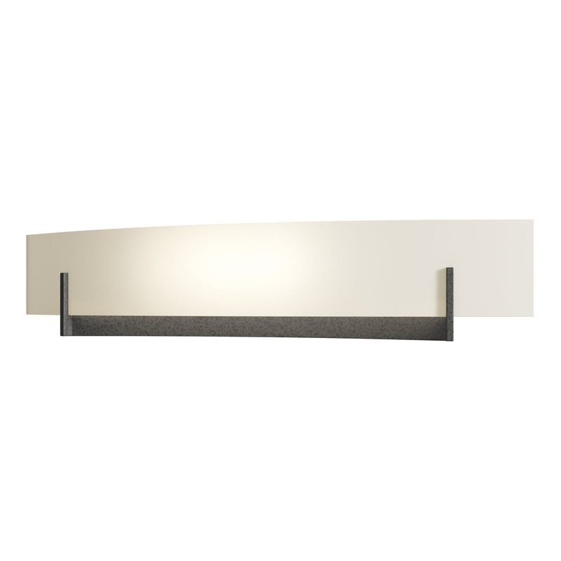 Axis Large Sconce Natural Iron Opal Glass (GG)