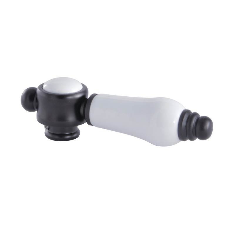 Bel-Air KSDH7615BPL Porcelain Lever Diverter Handle, Oil Rubbed Bronze