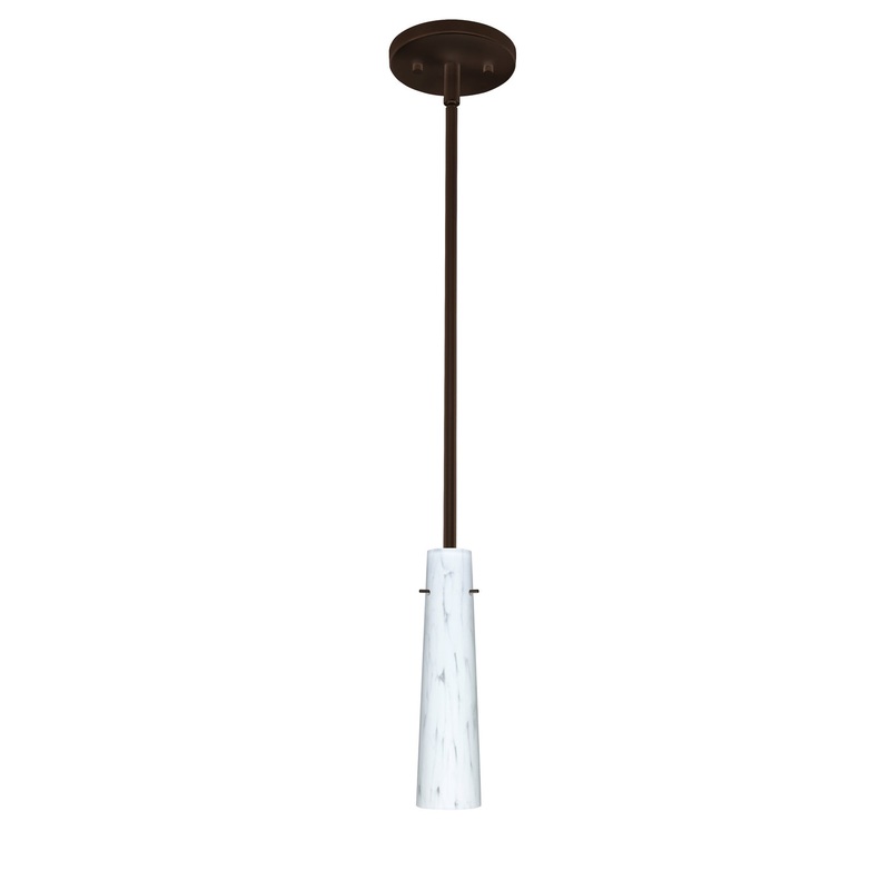 Besa 1TT-567419-BR Camino One Light Pendant Bronze