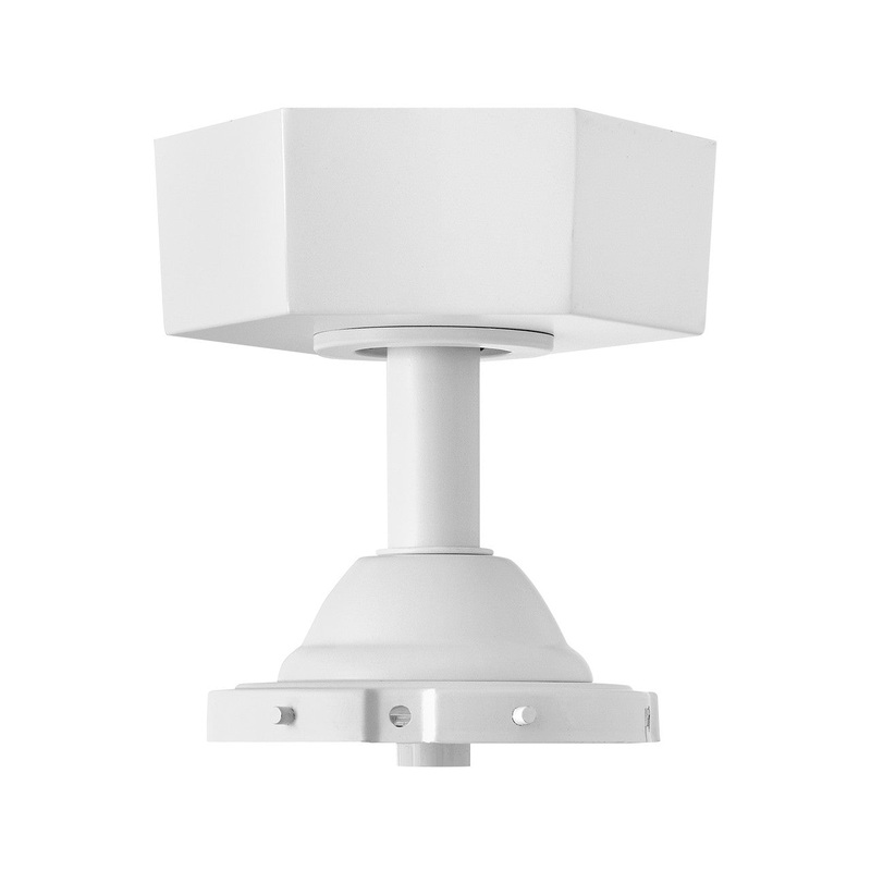 Downrod Kit from the Facet Collection in Matte White Finish by Hinkley