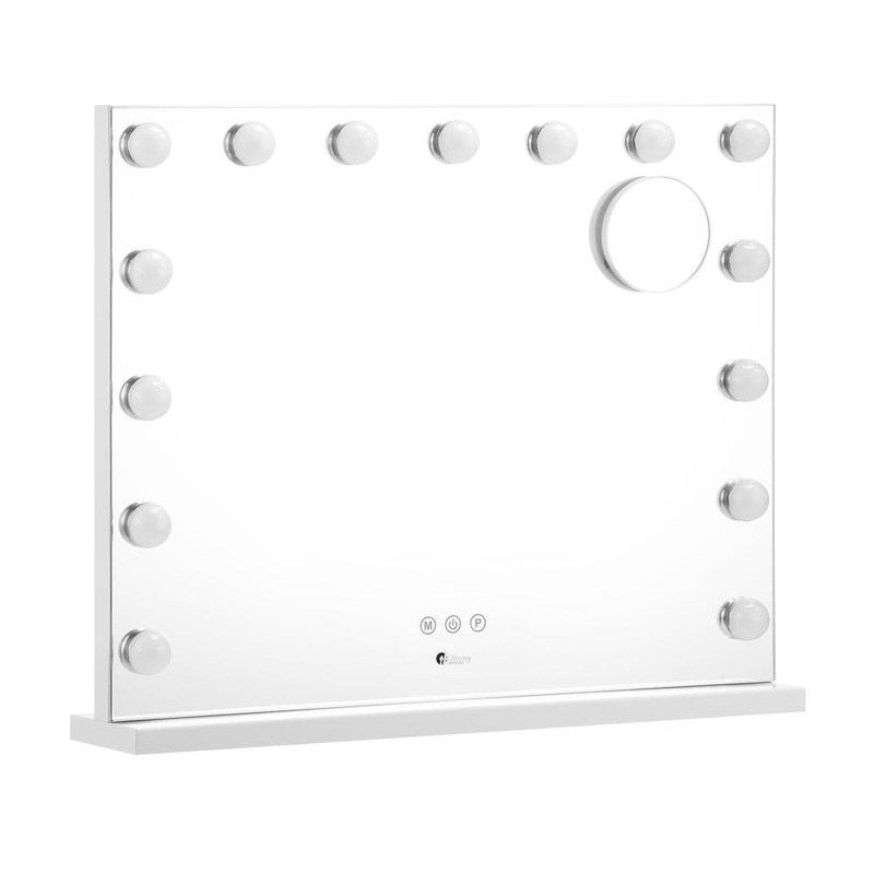 Hollywood Makeup Mirrors Magnifying LED 58x46cm