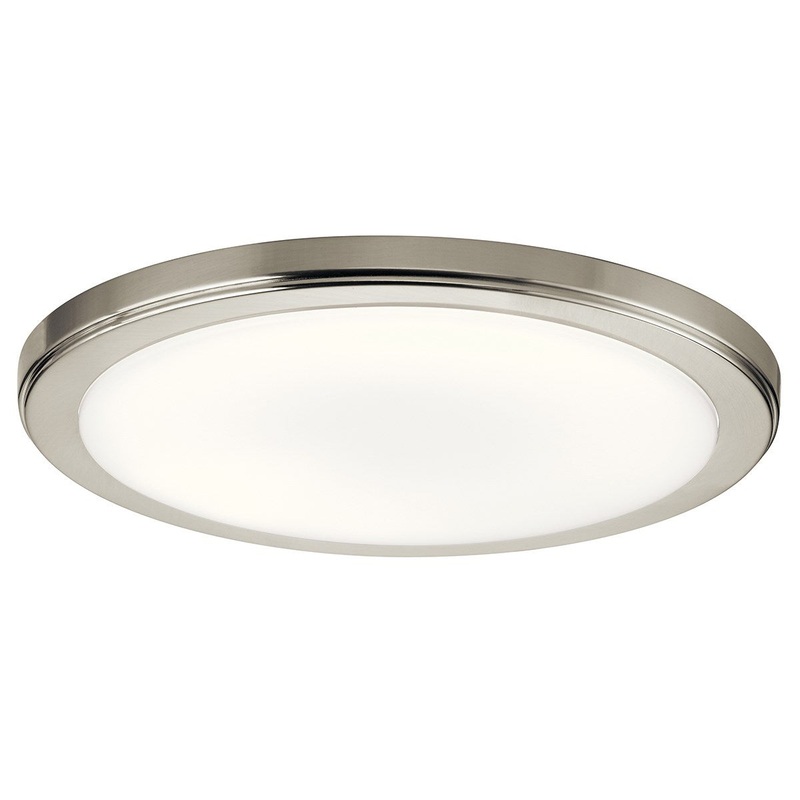 Kichler 44248NILED40 LED Flush Mount, Brushed Nickel