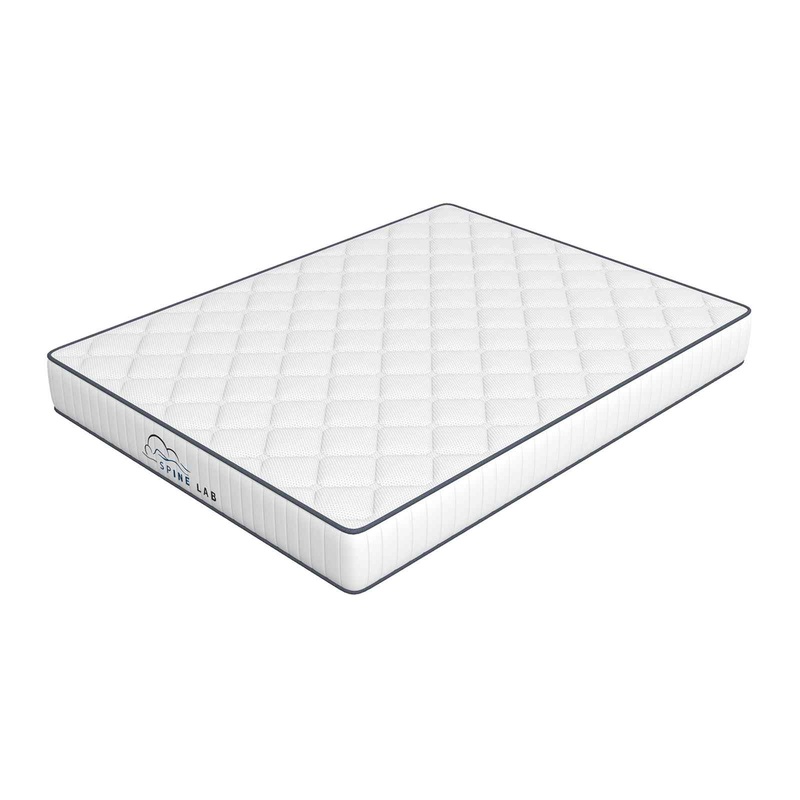 Spine-Lab Mattress 5 Zone 21cm Medium Firm Foam Bonnell Spring – King Single – White