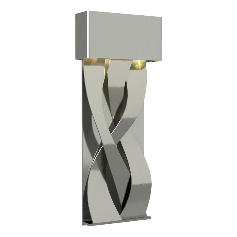 Tress Small LED Sconce Sterling Sterling