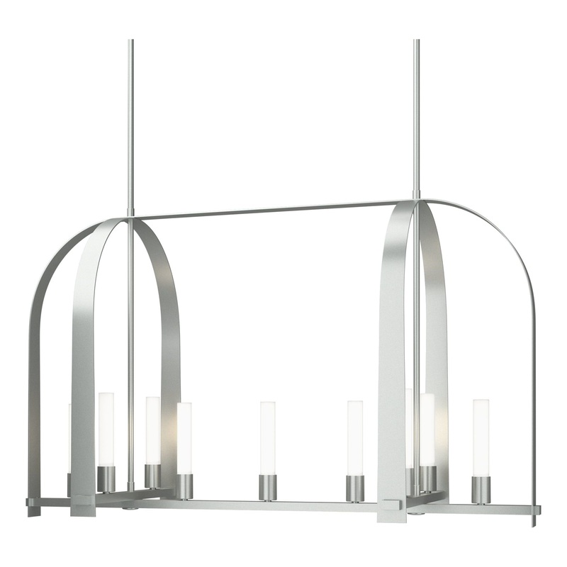 Triomphe 9-Light Linear Pendant Vintage Platinum