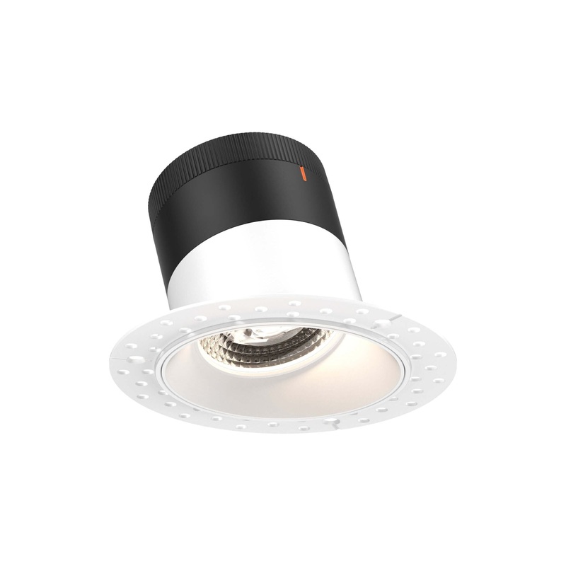 4″ Modular Downlight White (Trimless) 60 Degrees Sloped Ceiling