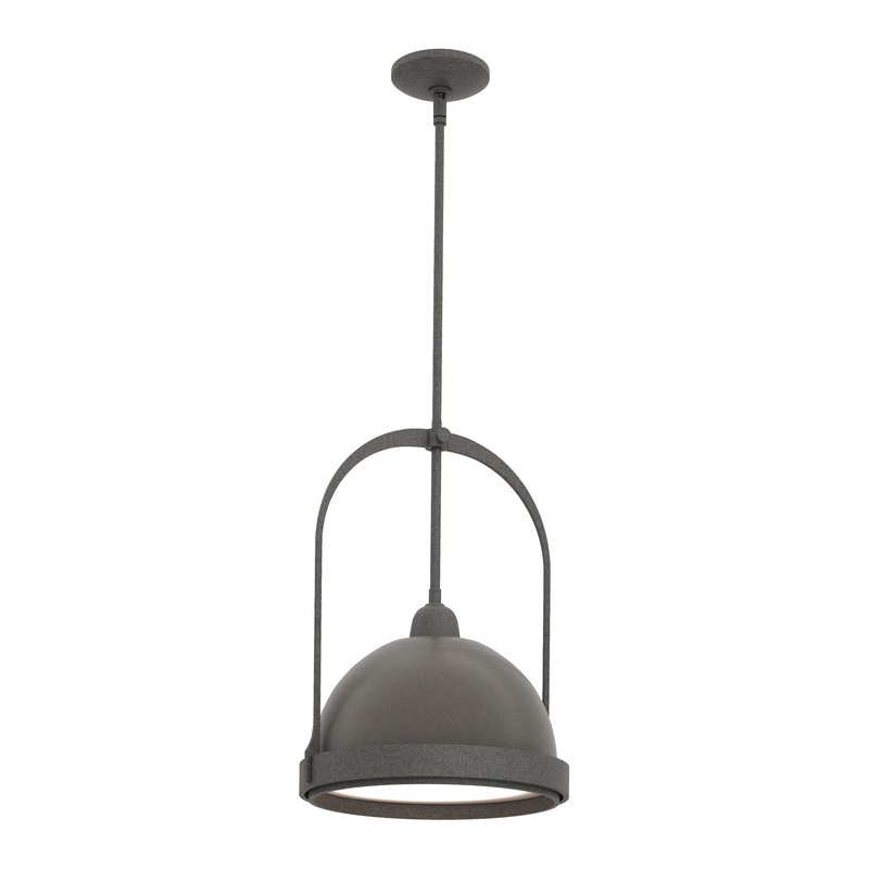 Atlas Small Pendant Natural Iron Dark Smoke