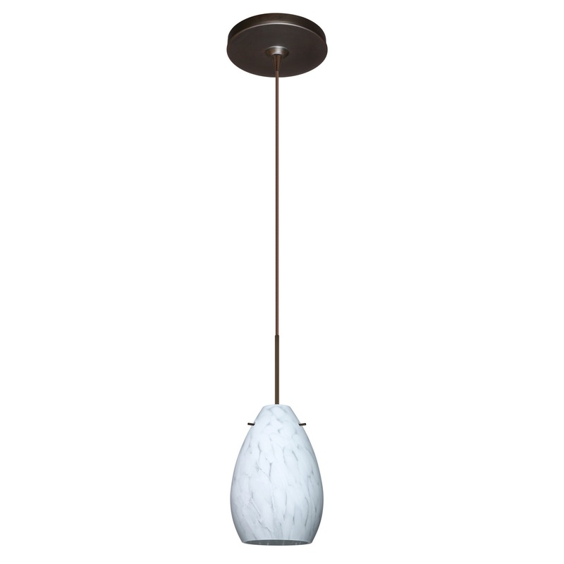 Besa 1XP-171319-BR Pera One Light Pendant Bronze (Discontinued)
