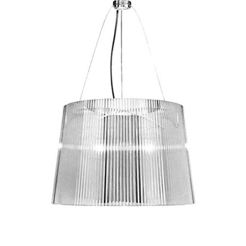 Kartell G, Lampada a Sospensione, Trasparente (Cristallo)