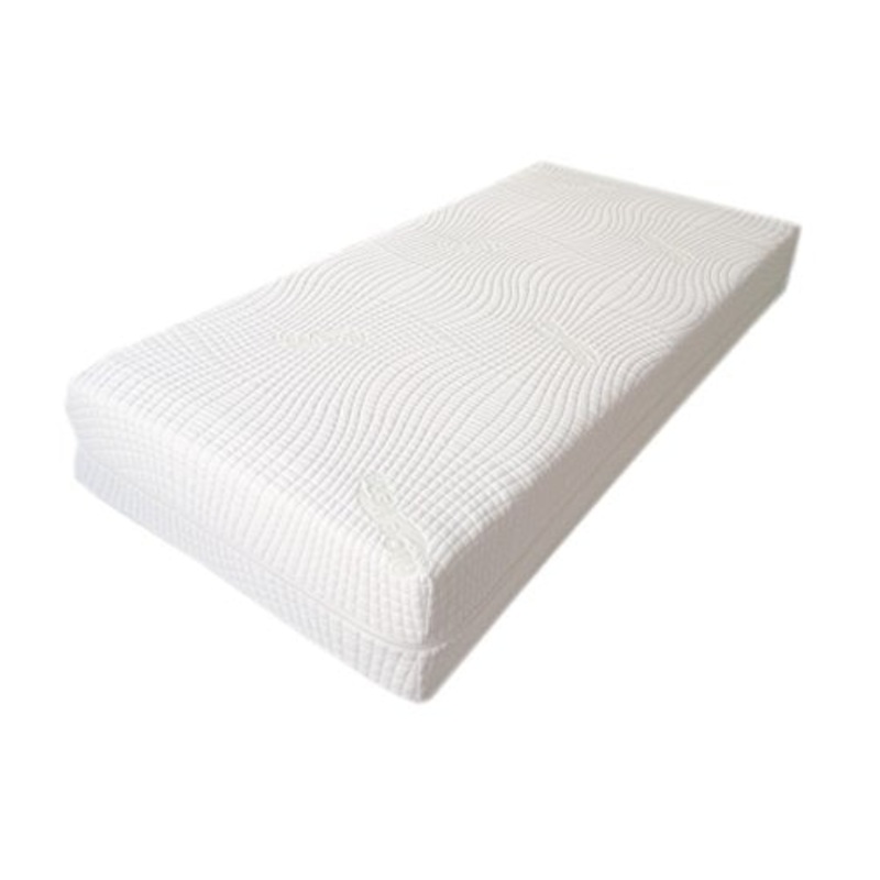 MATERASSO SOTTOCOSTO MEMORY “3 STRATI” ALTO 25 120X200, ALOE VERA CON SOTTOFODERA, 9 ZONE 2D AD INCASTRO, ORTOPEDICO E ANALLERGICO, EXTRA COMFORT E TRASPIRANTE, MADE IN GERMANY, FODERA IN ALOE VERA EASY CLEAN