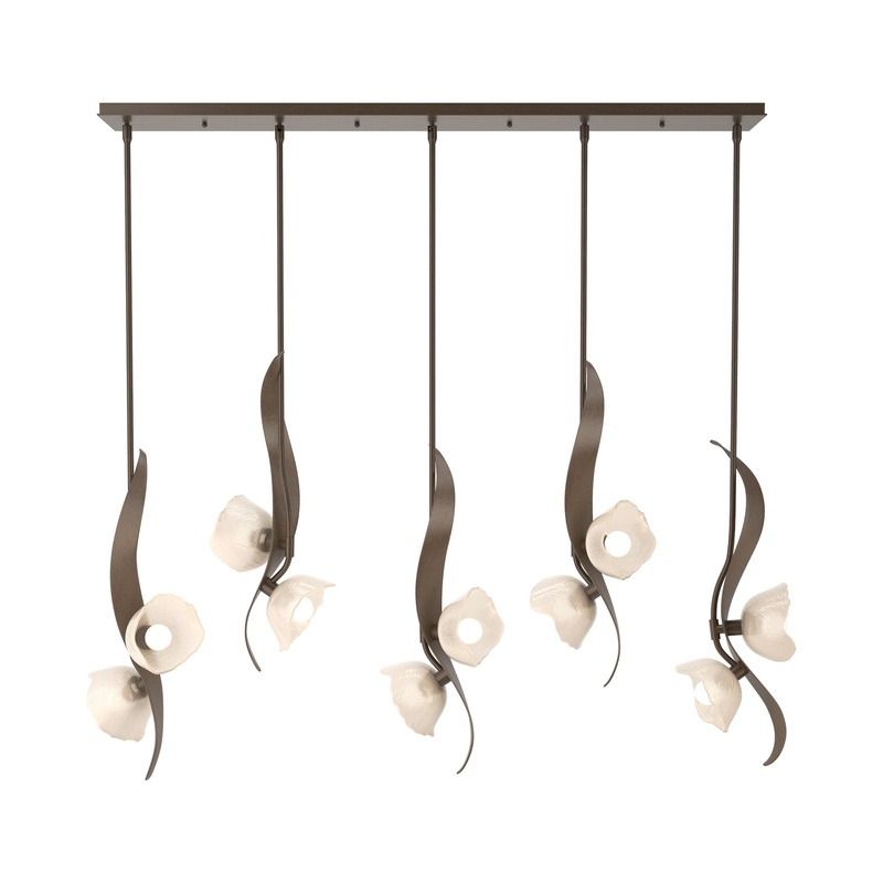 Mika 10-Light Pendant Bronze
