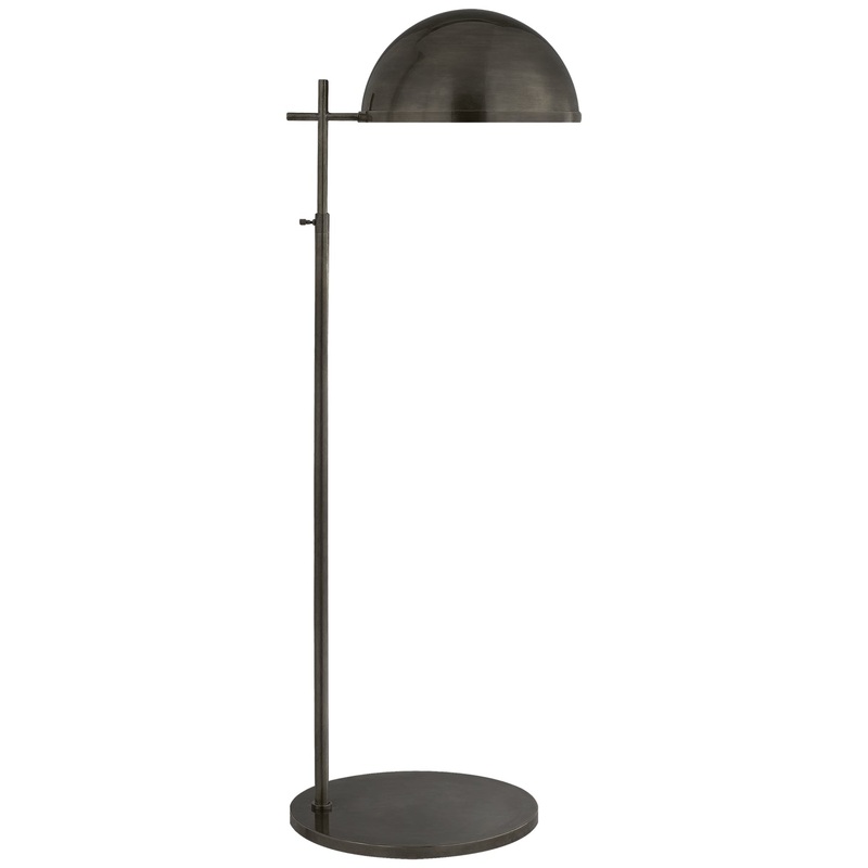 One Light Floor Lamp from the Dulcet Collection in Bronze Finish by Visual Comfort Signature