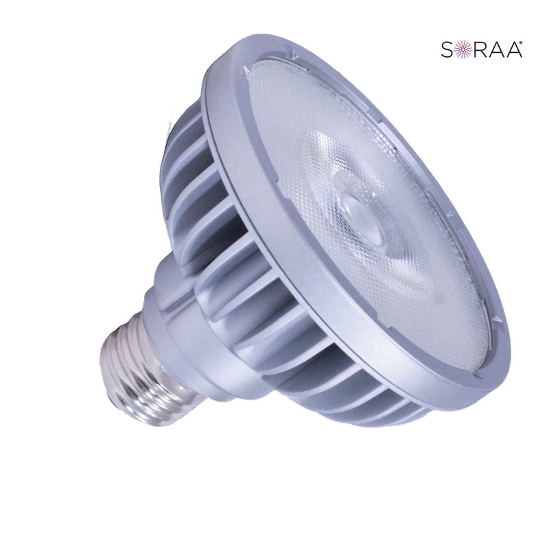 SORAA 18.5W LED PAR30S 3000K VIVID 36 DIM Light Bulb by Bulbrite