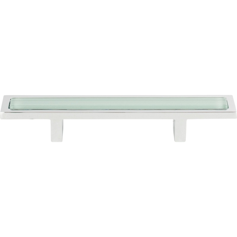 Atlas Homewares Spa Green Pull 3 Inch (c-c) Polished Chrome