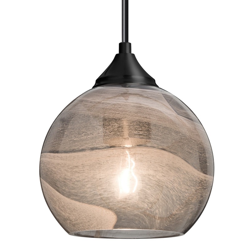 Besa 1JC-JILLYSM-BK Besa Jilly Pendant One Light Pendant Black