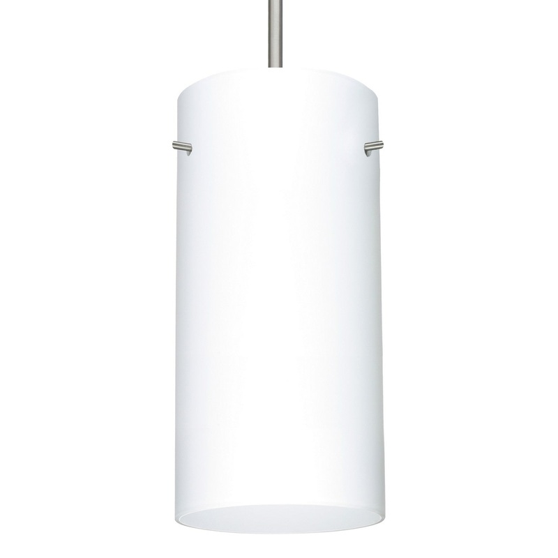 Besa 1JT-412007-LED-SN Besa Stilo 12 Pendant LED Pendant Satin Nickel