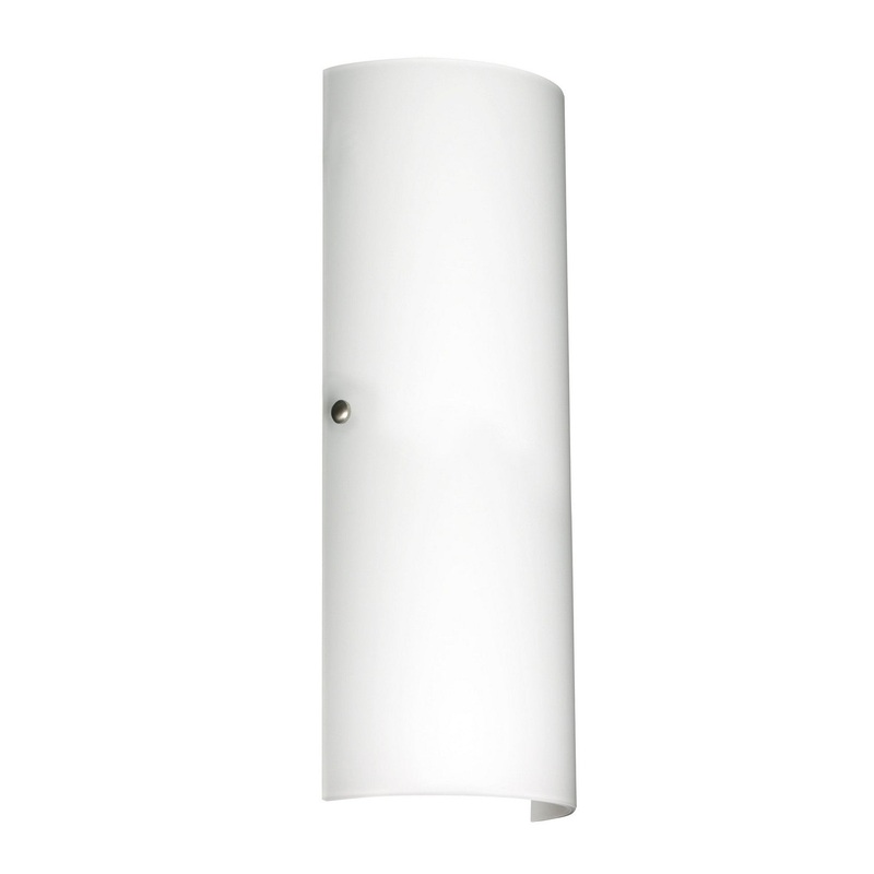 Besa 819307-LED-SN Torre Two Light Wall Sconce Satin Nickel