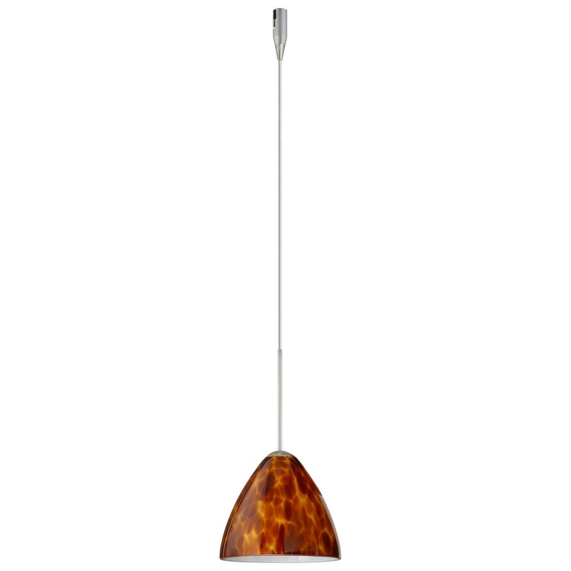 Besa RXP-177918-SN Mia One Light Pendant Satin Nickel