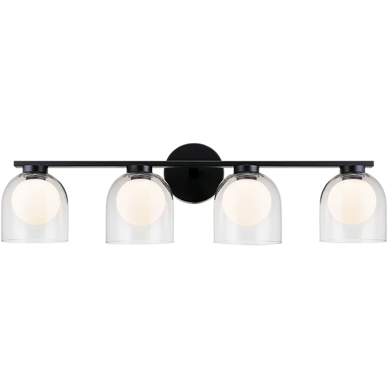 Derbishone 4-Light Wall Sconce Chrome