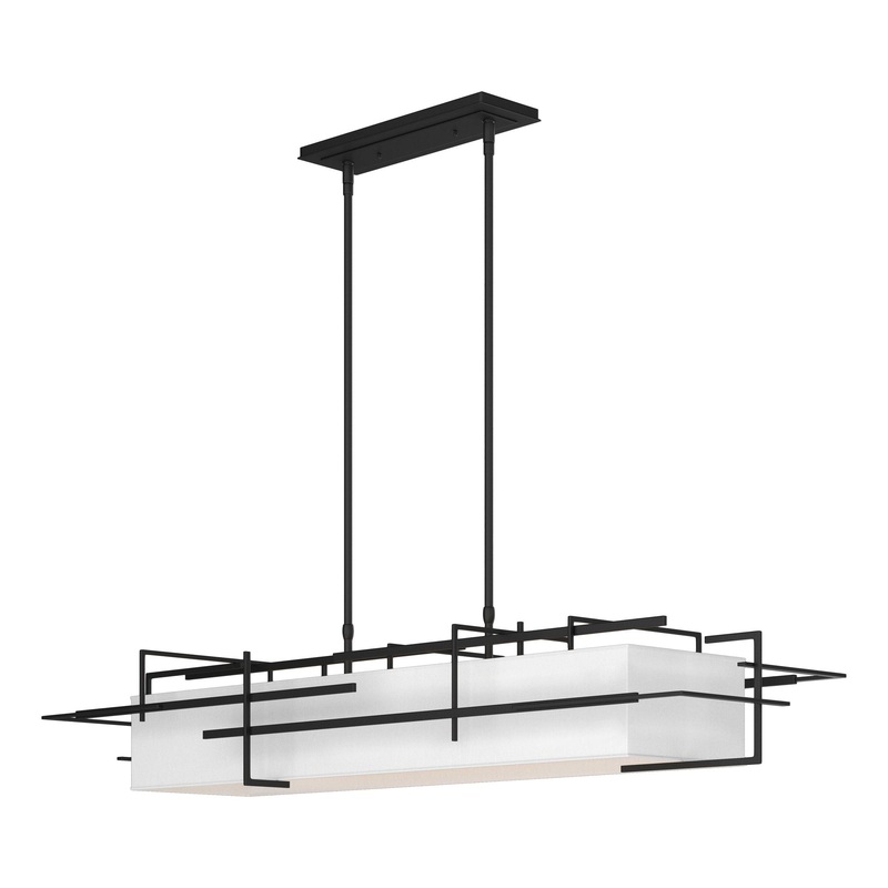 Etch Pendant Black Natural Anna Shade (SF)