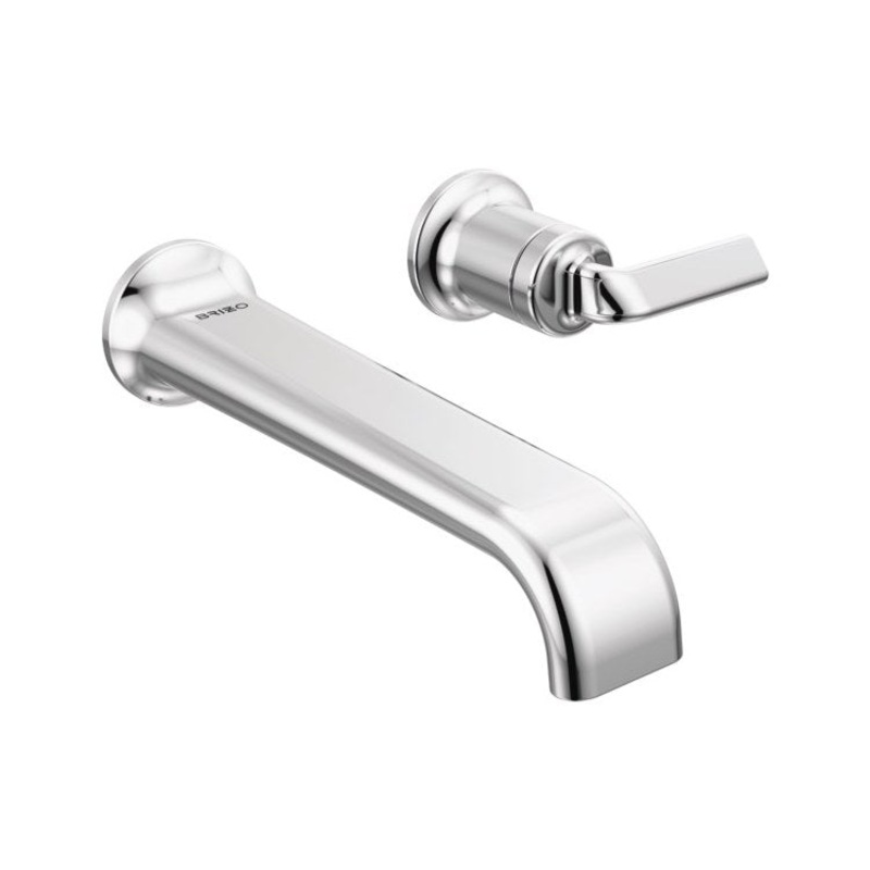 Handle Kit Allaria Zinc 1 Twist Lever Chrome for Wall Mount Lavatory