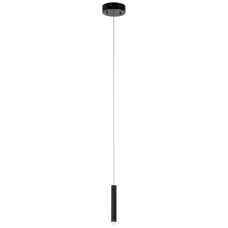 Kichler 84109 LED Mini Pendant, Black