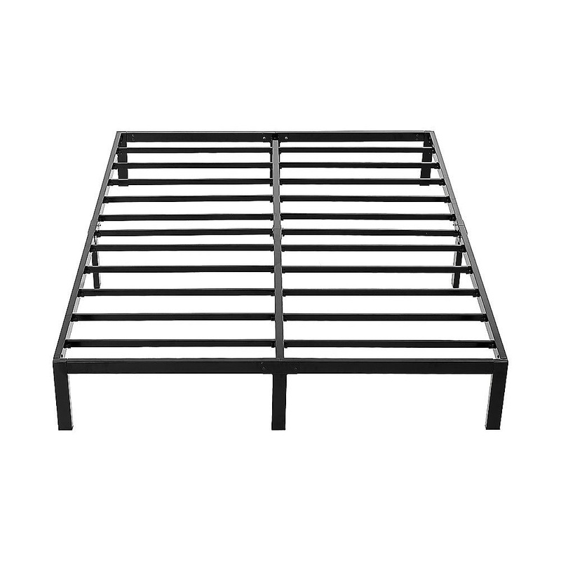 Queen Full Metal Bed Frame Base  Sturdy Steel Bed Base for Australian Mattress