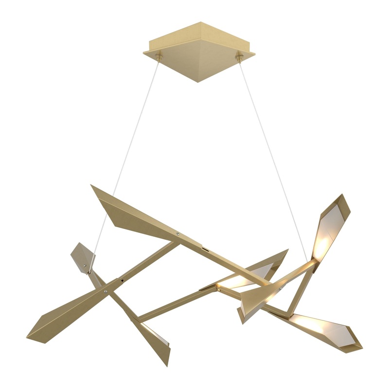 Quill LED Pendant Modern Brass Modern Brass
