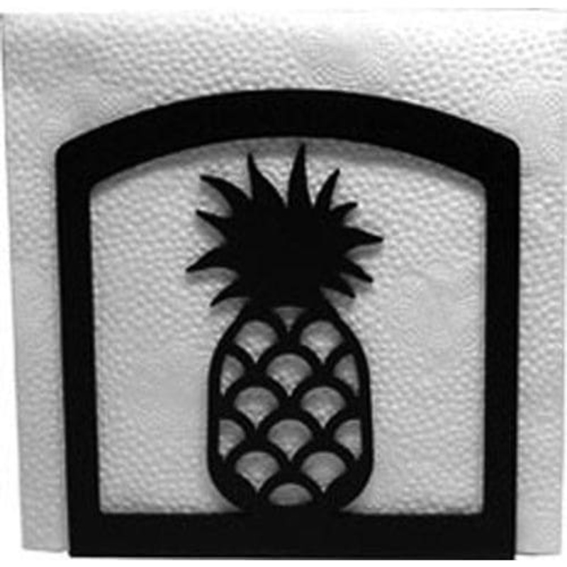 Village Wrought Iron NH-44 Pineapple Napkin Holder