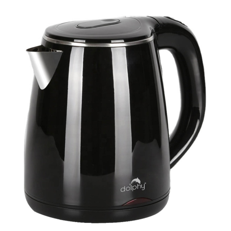 1.2L Black 1800W Electric Kettle For Hot Water