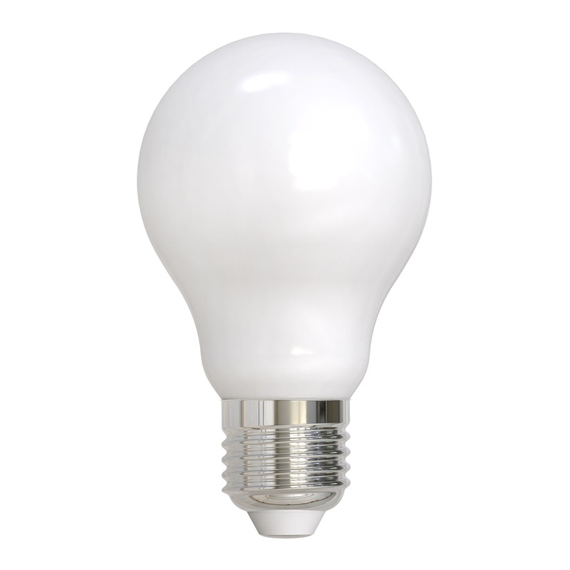 8.5 Watt A19 Milky, 800  Lumens, E26 base, 120 Volt Light Bulb by Bulbrite