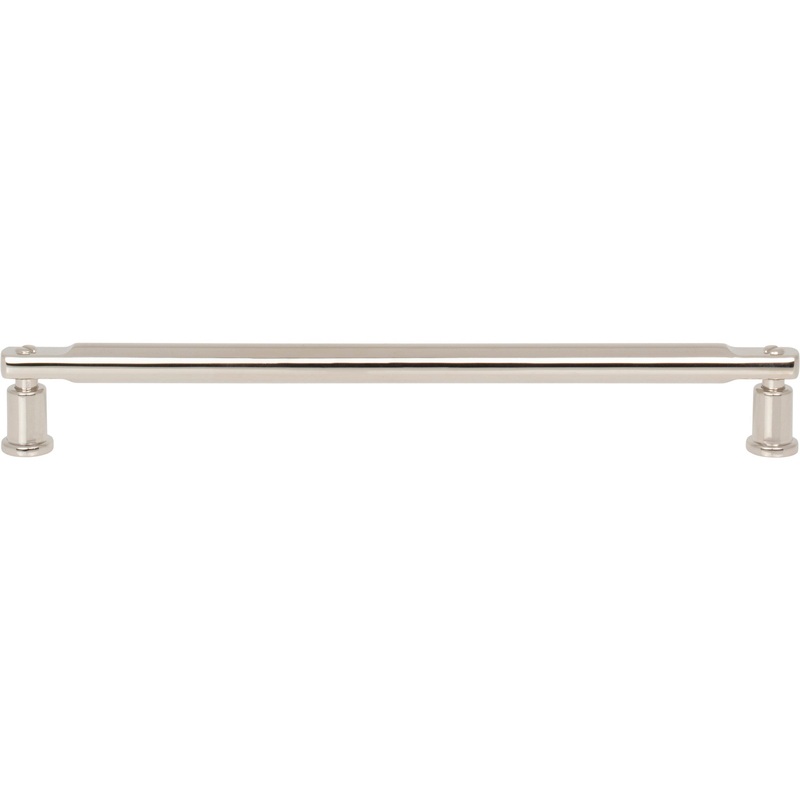 Atlas Homewares Everitt Pull 8 13/16 Inch (c-c) Polished Nickel