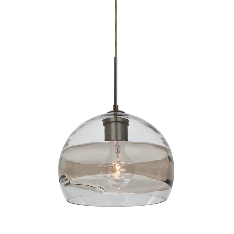 Besa 1JT-SPIR8SC-BR Spirit One Light Pendant Bronze
