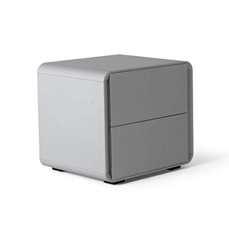 Comodino Creativo, Semplice e Moderno Piccolo Appartamento Camera da Letto stoccaggio Minimalista Nordic Storage Side Cabinet Furniture Cuscinetto Peso 400 kg-40x45x45 cm FANJIANI