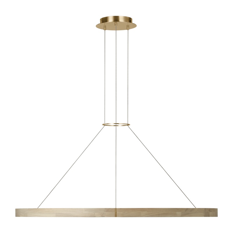 Ashok 49 Chandelier Hand Rubbed Antique Brass