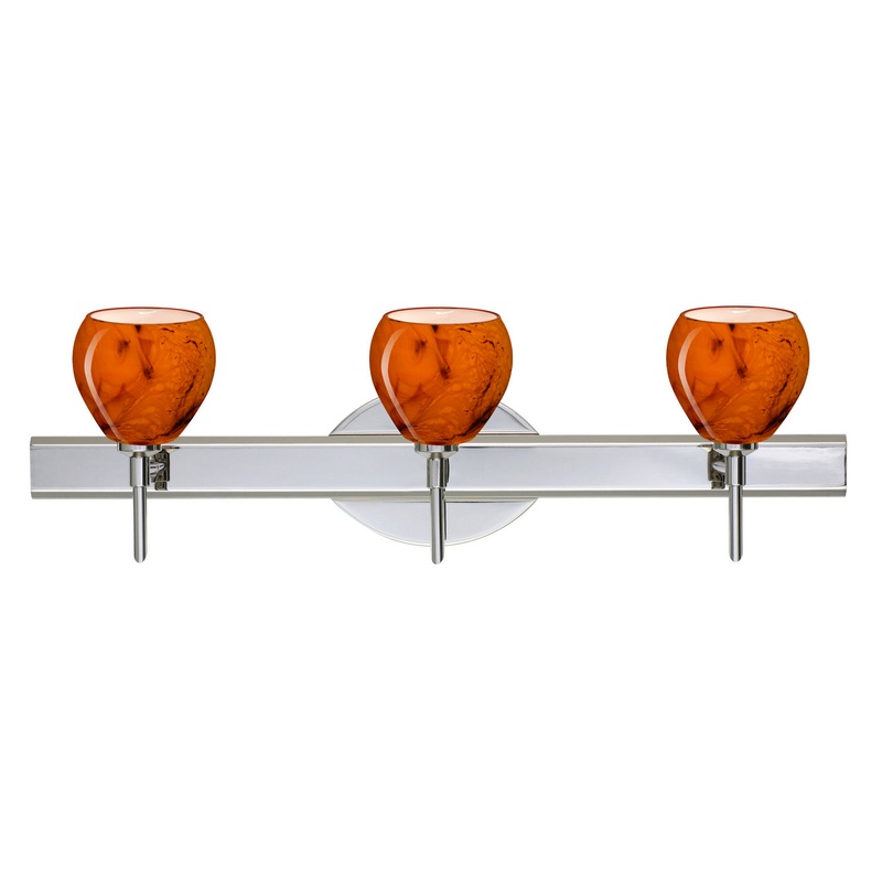 Besa 3SW-5605HB-CR Tay Tay Three Light Wall Sconce Chrome (Discontinued)