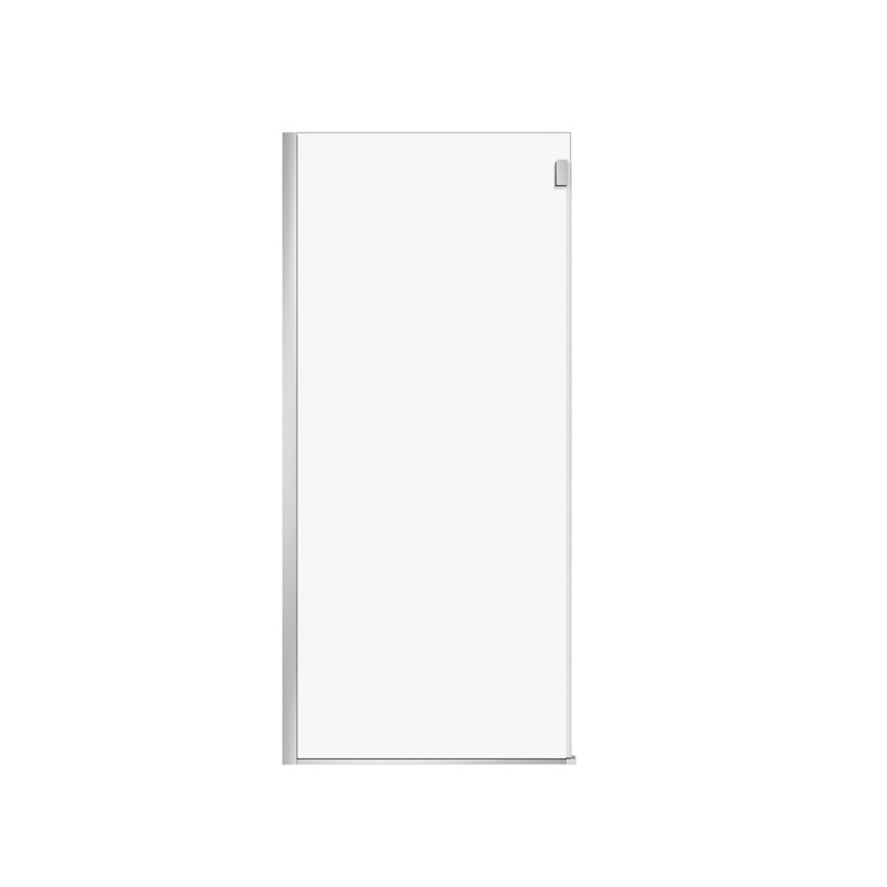 MAAX 139954-810-084-000 Duel Alto Return Panel for 36 in. Base with Clear glass in Chrome