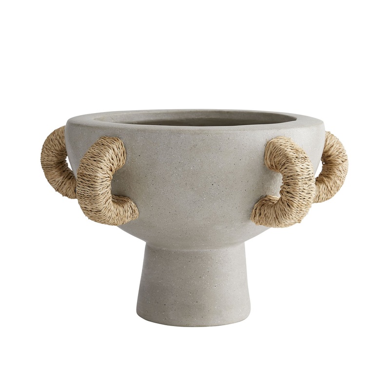 Arteriors 5557 Clyde Centerpiece Fossil Gray